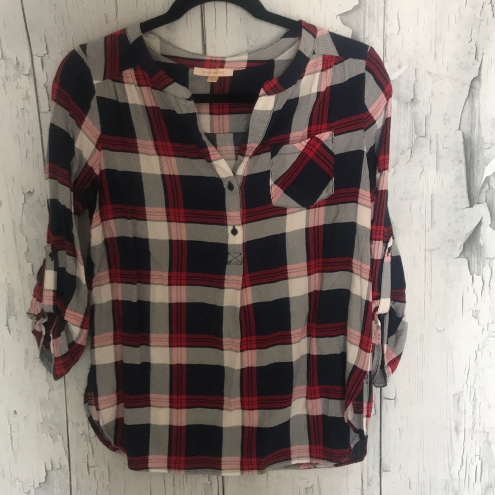 Skies are Blue blouse